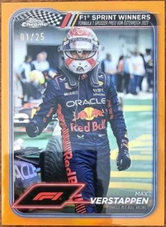 Max Verstappen [Orange Red Refractor] #149