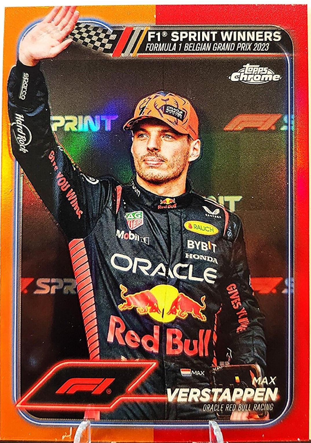 Max Verstappen [Orange Red Refractor] #150