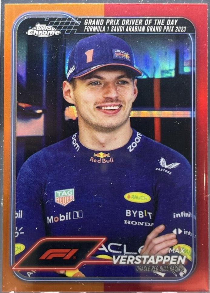 Max Verstappen [Orange Red Refractor] #160