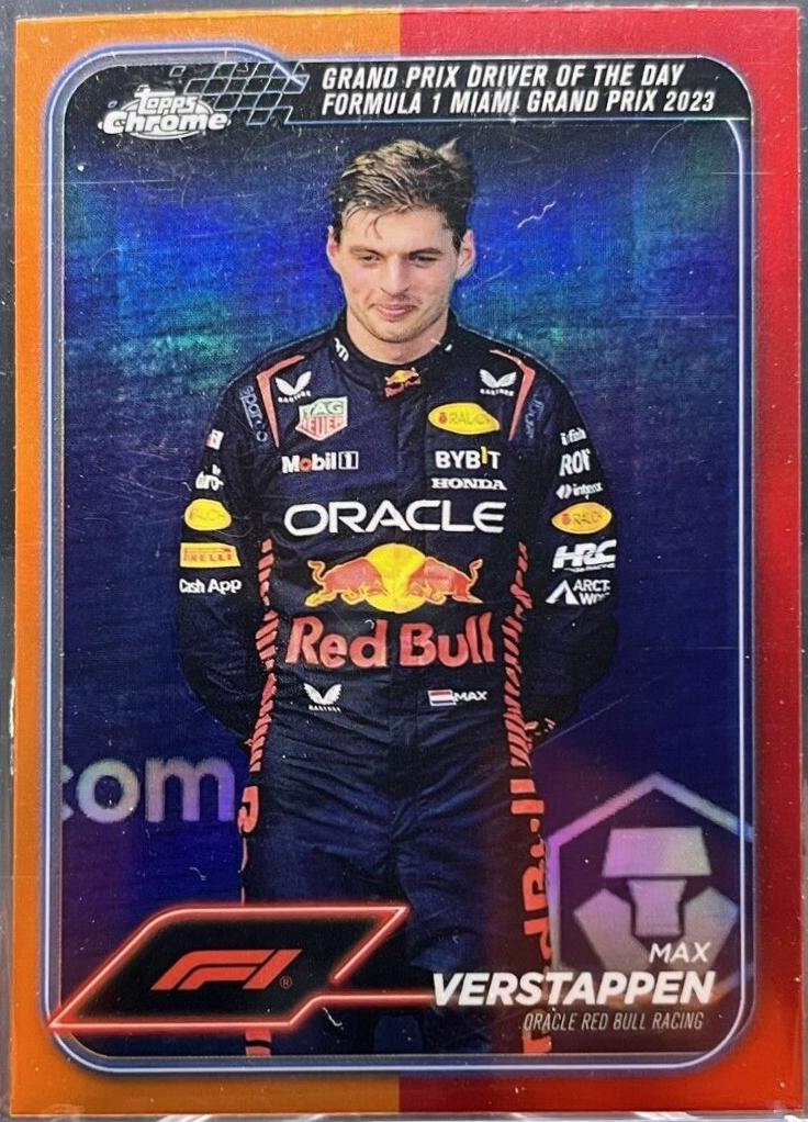 Max Verstappen [Orange Red Refractor] #163