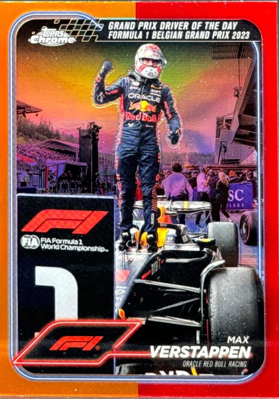 Max Verstappen [Orange Red Refractor] #170