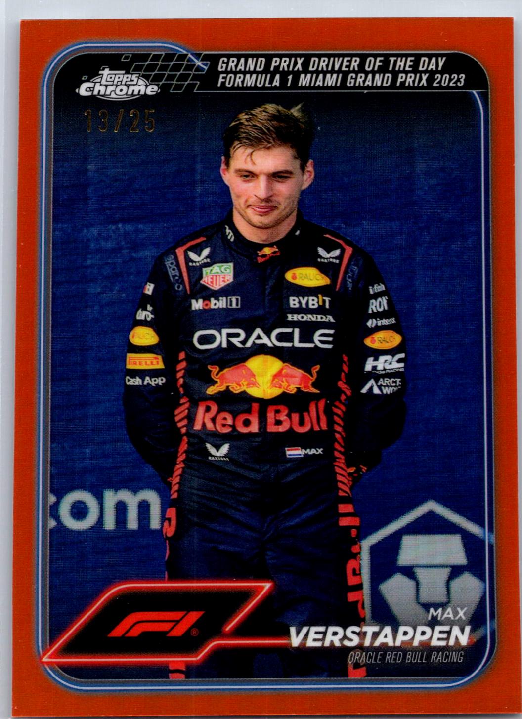 Max Verstappen [Orange Refractor] #163