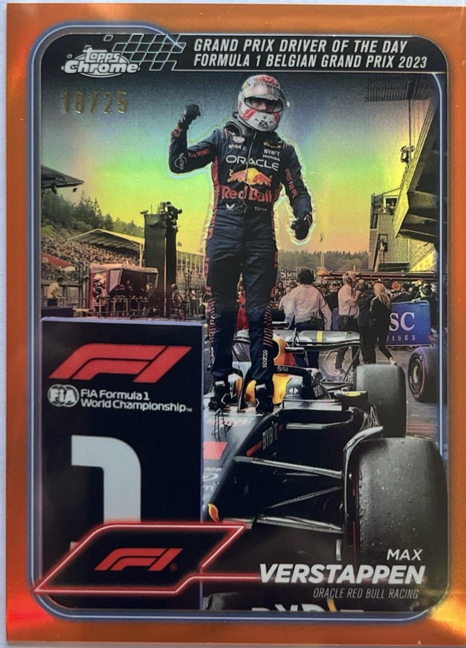 Max Verstappen [Orange Refractor] #170