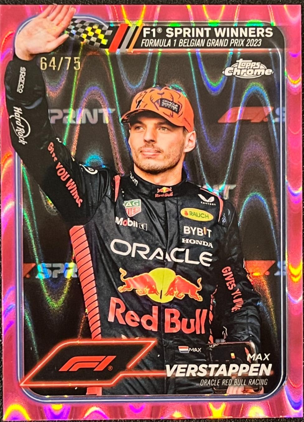 Max Verstappen [Pink RayWave Refractor] #1
