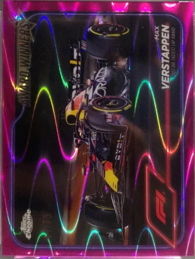 Max Verstappen [Pink RayWave Refractor] #149