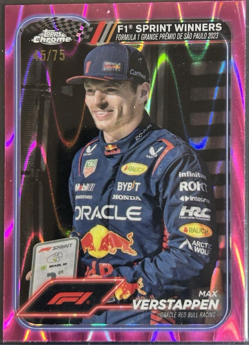 Max Verstappen [Pink RayWave Refractor] #153