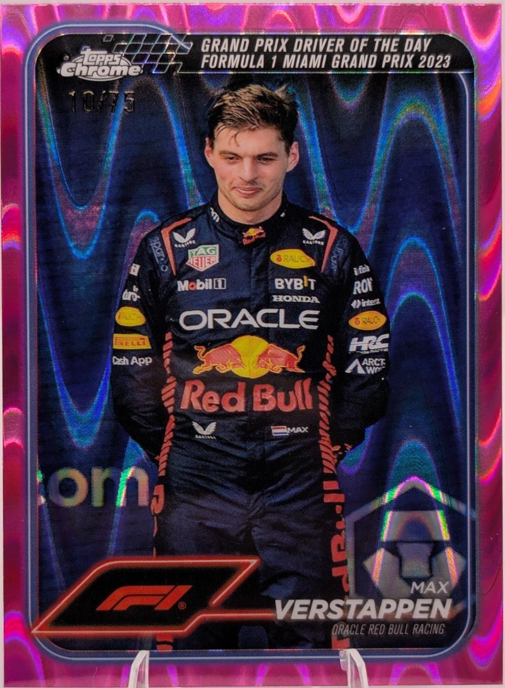 Max Verstappen [Pink RayWave Refractor] #163