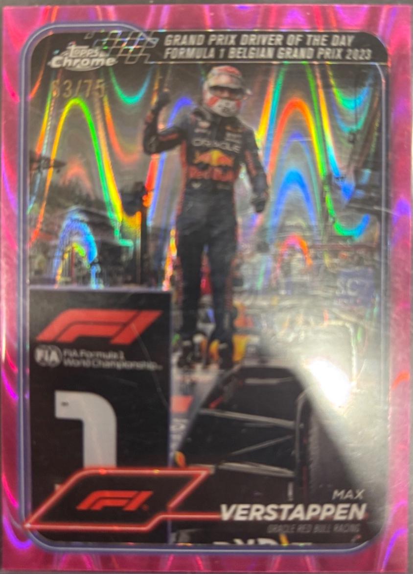 Max Verstappen [Pink RayWave Refractor] #170