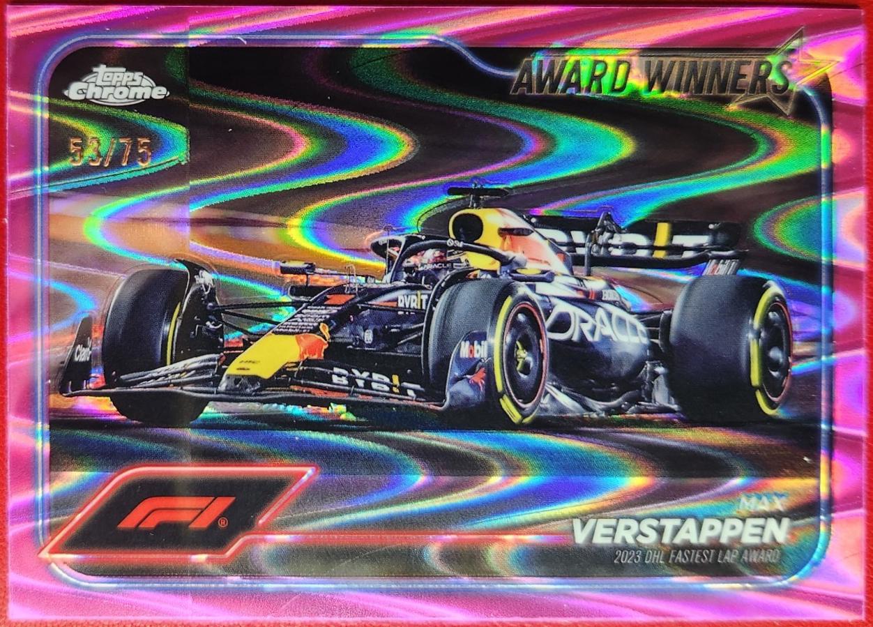 Max Verstappen [Pink RayWave Refractor] #182