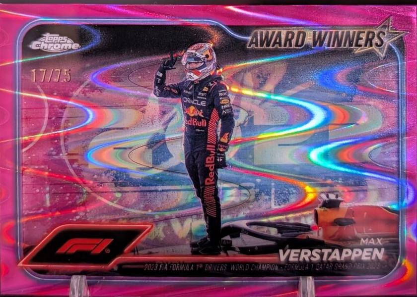 Max Verstappen [Pink RayWave Refractor] #73