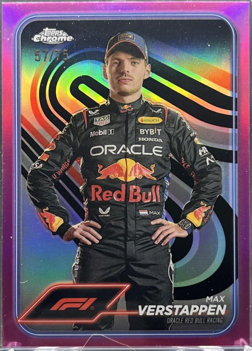Max Verstappen [Pink Refractor] #1