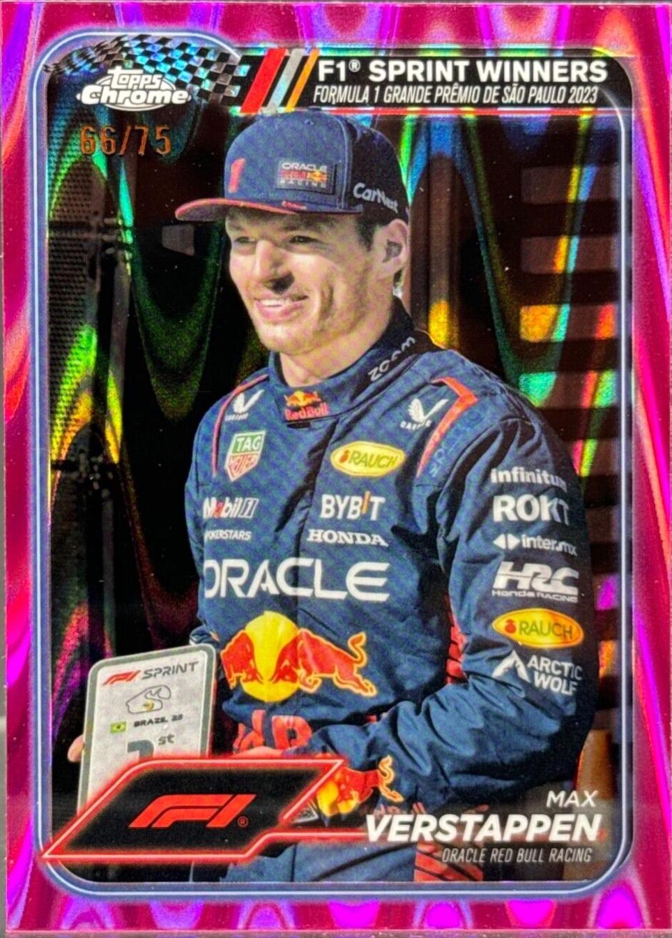 Max Verstappen [Pink Refractor] #153