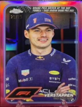 Max Verstappen [Pink Refractor] #160