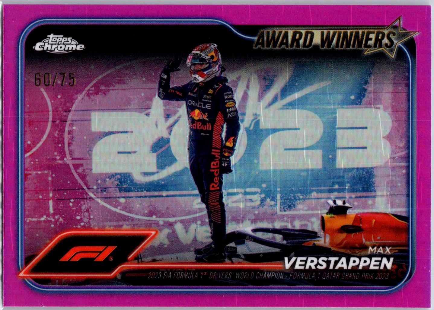 Max Verstappen [Pink Refractor] #183