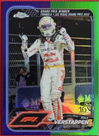 Max Verstappen [Purple Green Refractor] #145