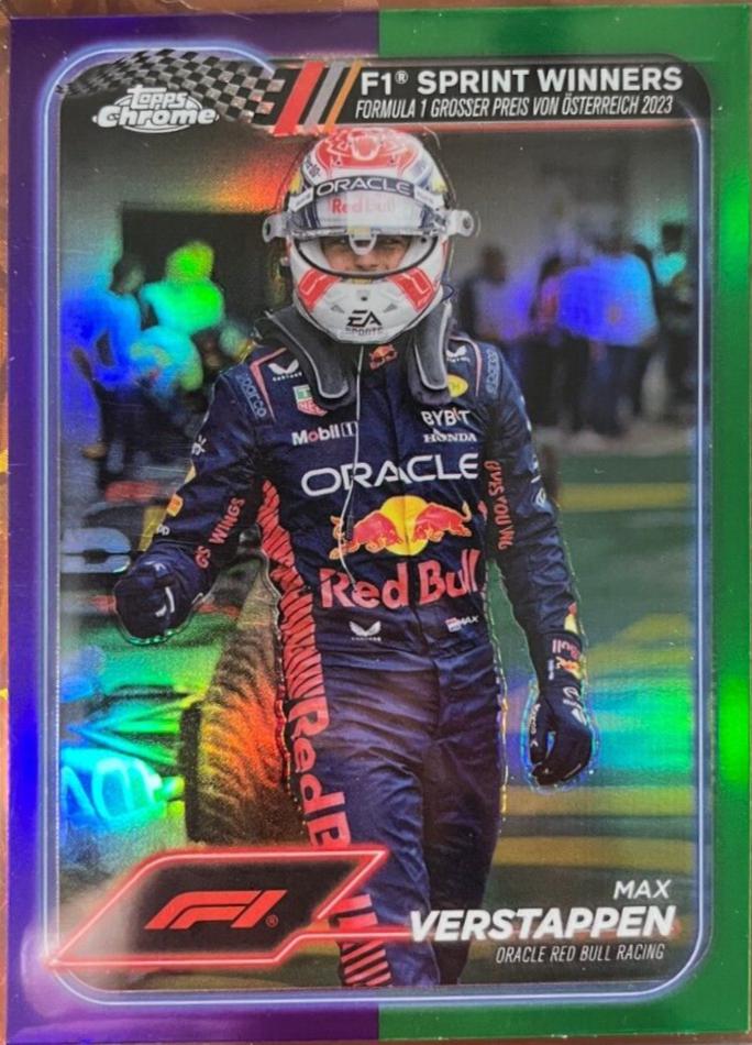 Max Verstappen [Purple Green Refractor] #149
