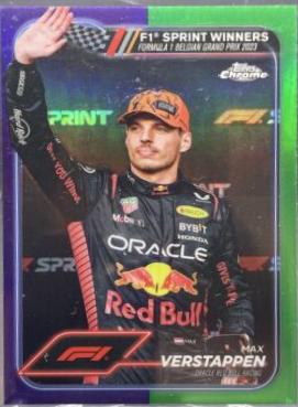 Max Verstappen [Purple Green Refractor] #150