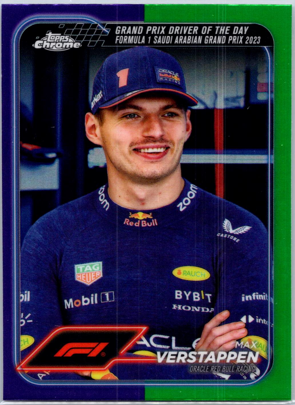 Max Verstappen [Purple Green Refractor] #160