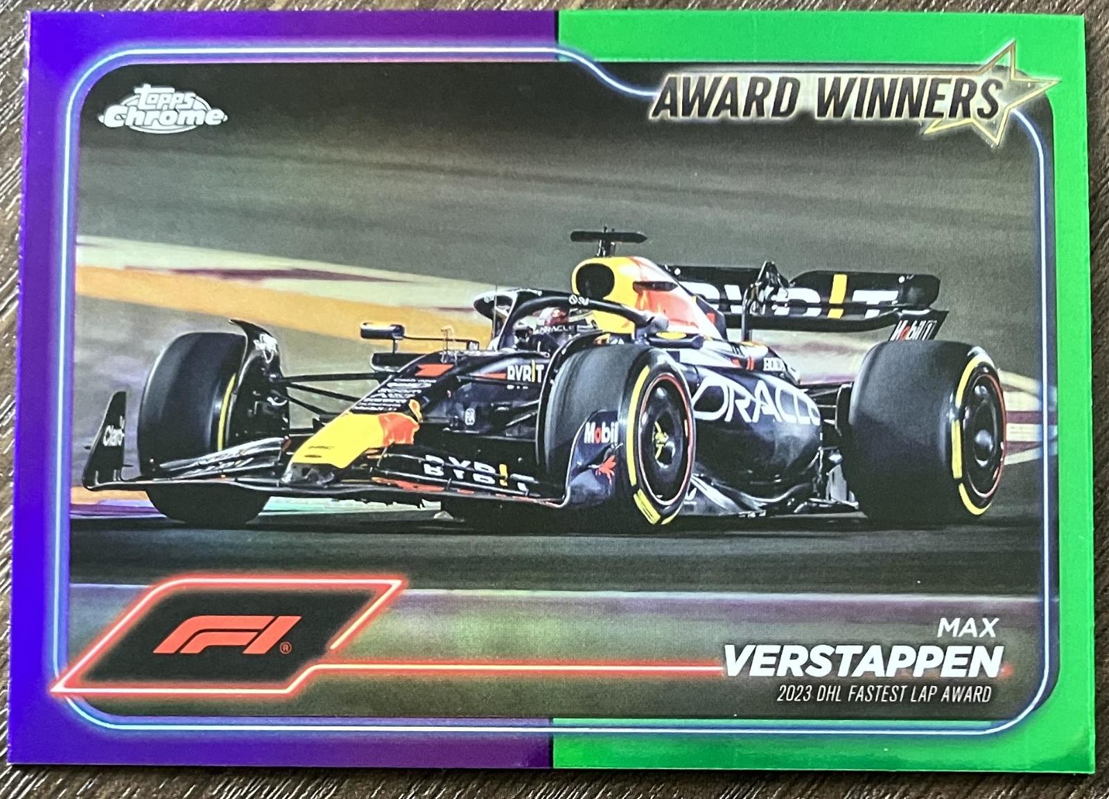 Max Verstappen [Purple Green Refractor] #182