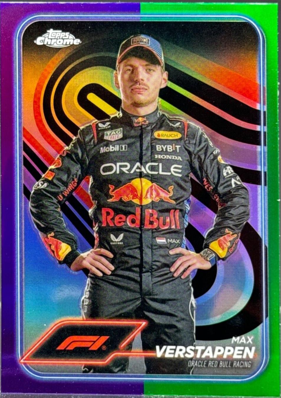 Max Verstappen [Red Green Refractor] #1