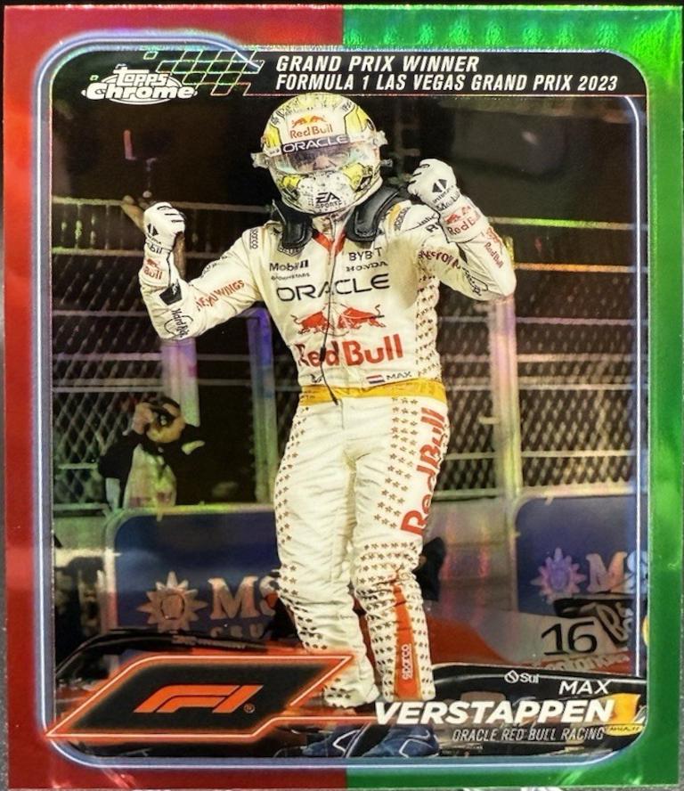 Max Verstappen [Red Green Refractor] #145