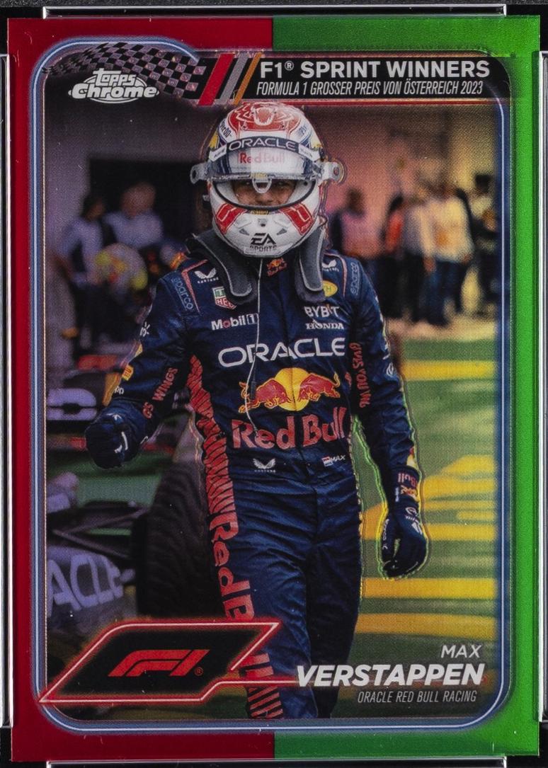 Max Verstappen [Red Green Refractor] #149