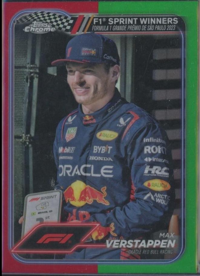 Max Verstappen [Red Green Refractor] #153