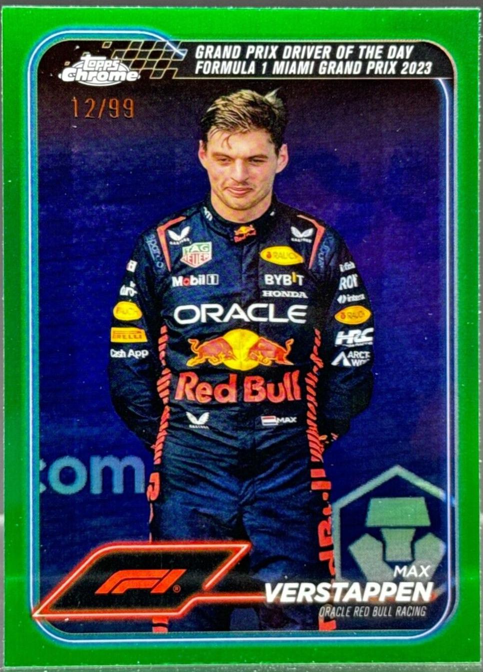 Max Verstappen [Red Green Refractor] #163