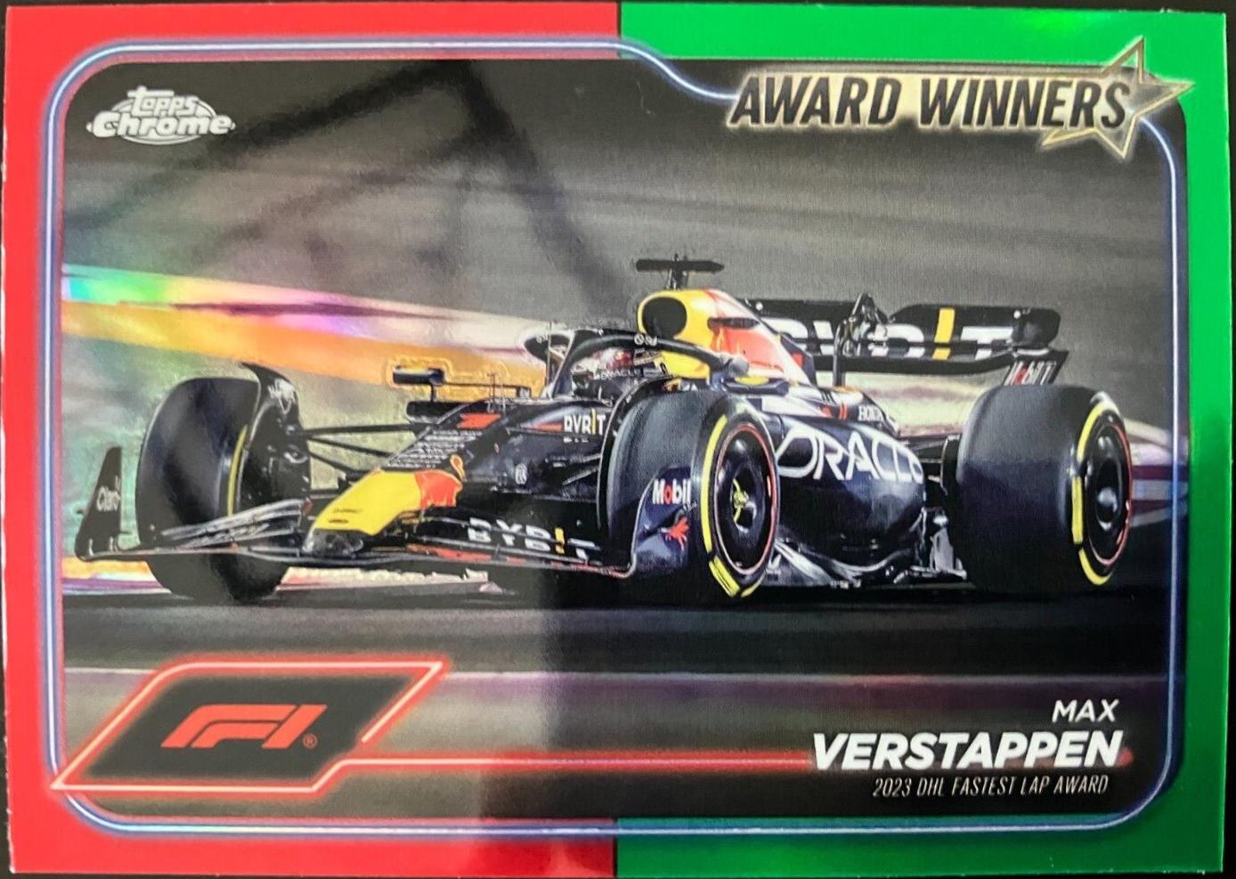 Max Verstappen [Red Green Refractor] #182