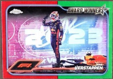 Max Verstappen [Red Green Refractor] #183
