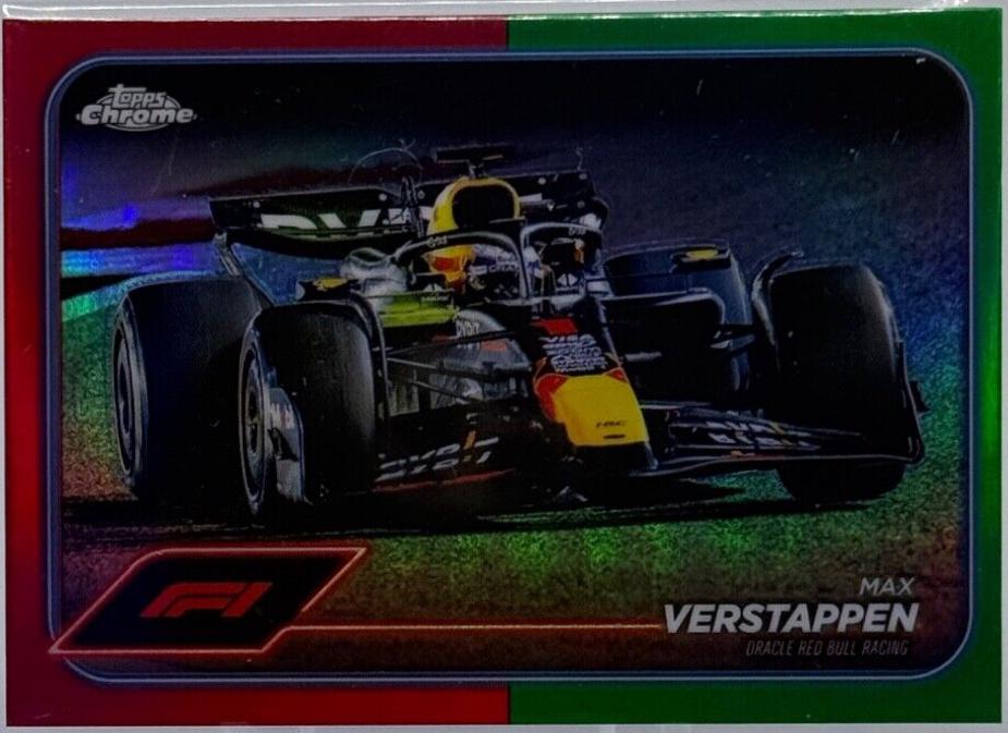 Max Verstappen [Red Green Refractor] #73
