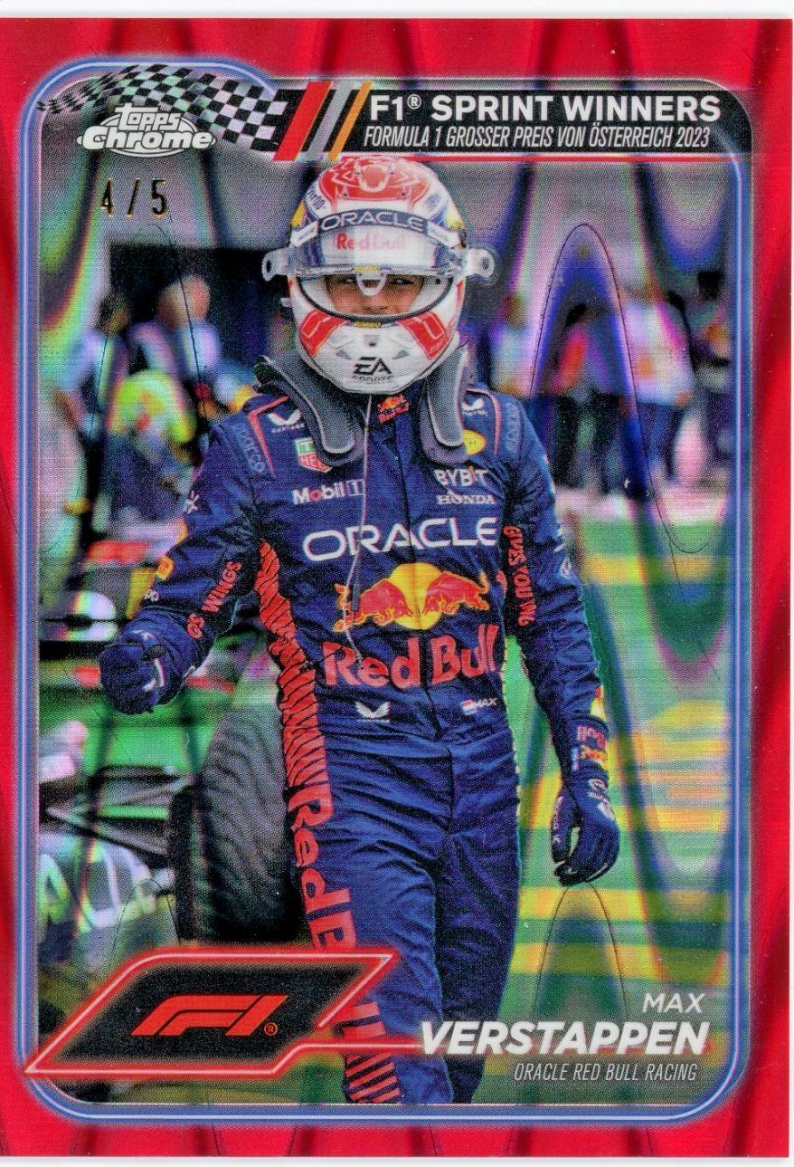 Max Verstappen [Red RayWave Refractor] #149