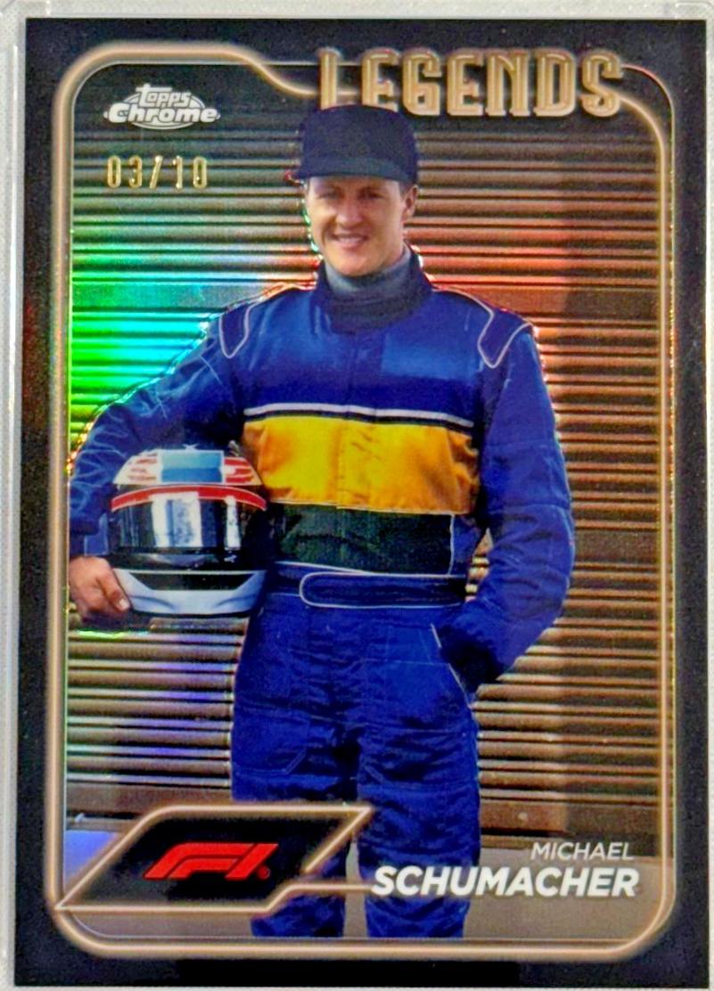 Michael Schumacher [Black Refractor] #187