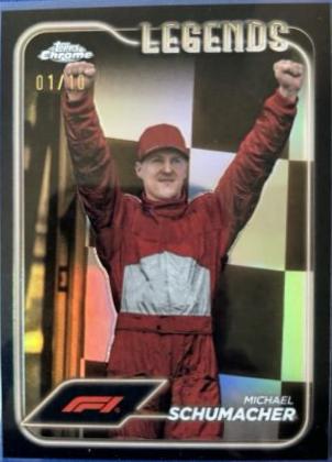 Michael Schumacher [Black Refractor] #192
