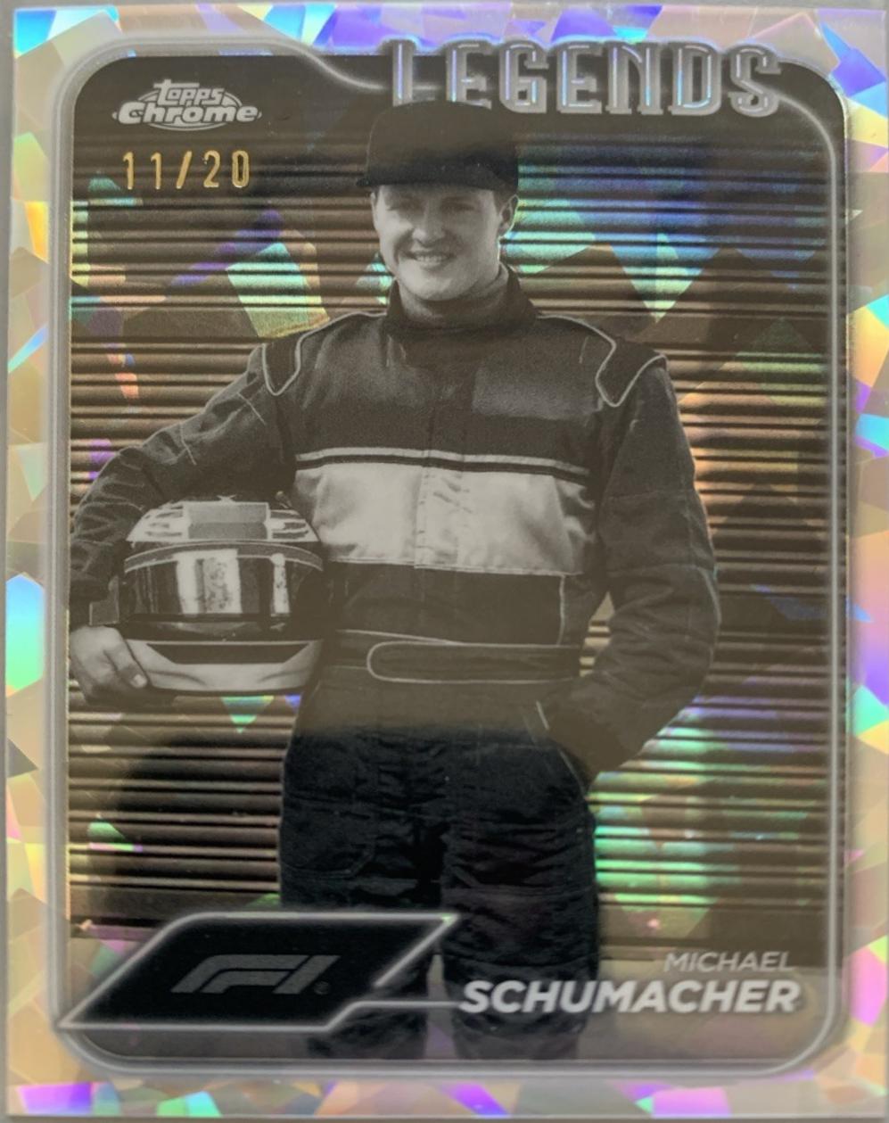 Michael Schumacher [Black White Sapphire] #187