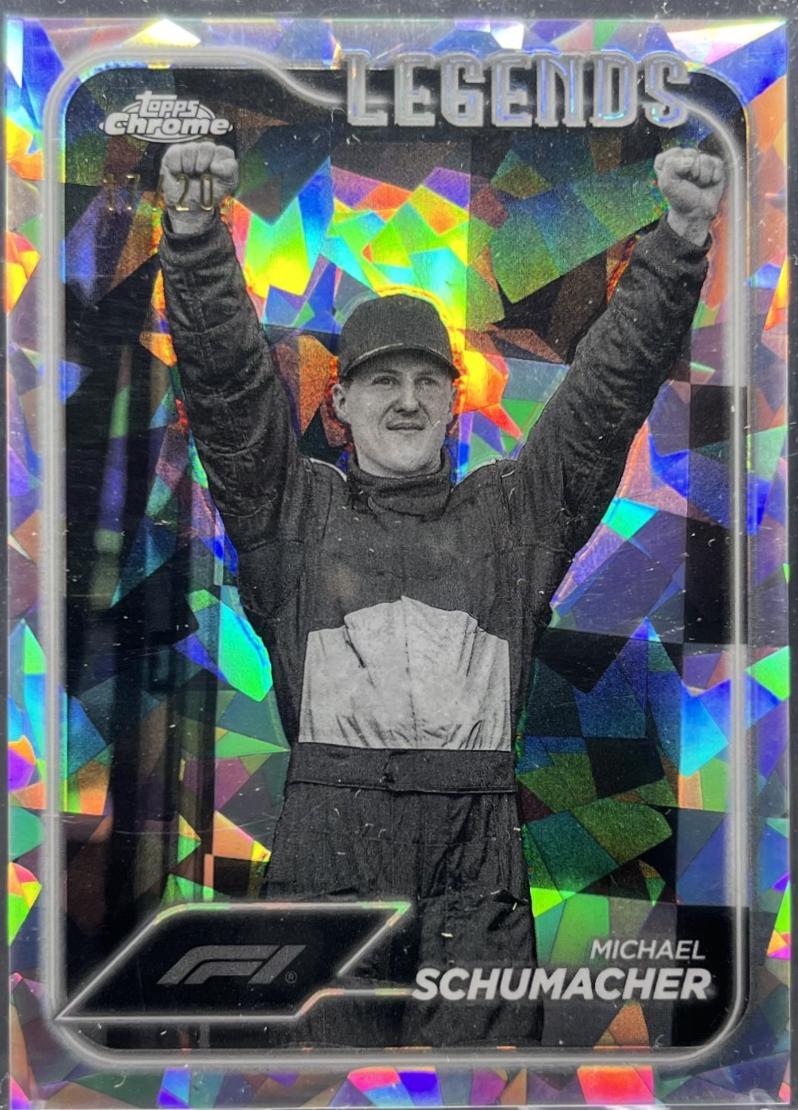 Michael Schumacher [Black White Sapphire] #192