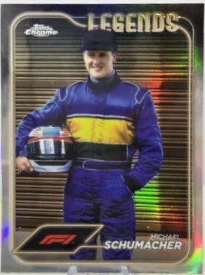 Michael Schumacher [Checker Flag Refractor] #187