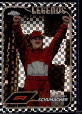 Michael Schumacher [Checker Flag Refractor] #192