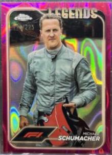 Michael Schumacher [Fuchsia Lava Refractor] #197