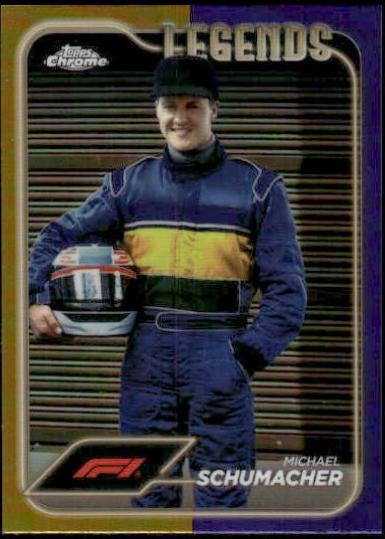 Michael Schumacher [Gold Purple Refractor] #187