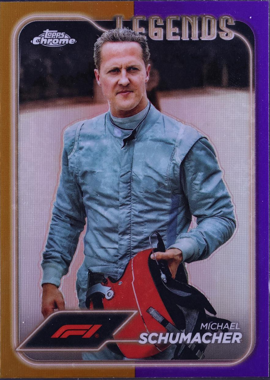 Michael Schumacher [Gold Purple Refractor] #197