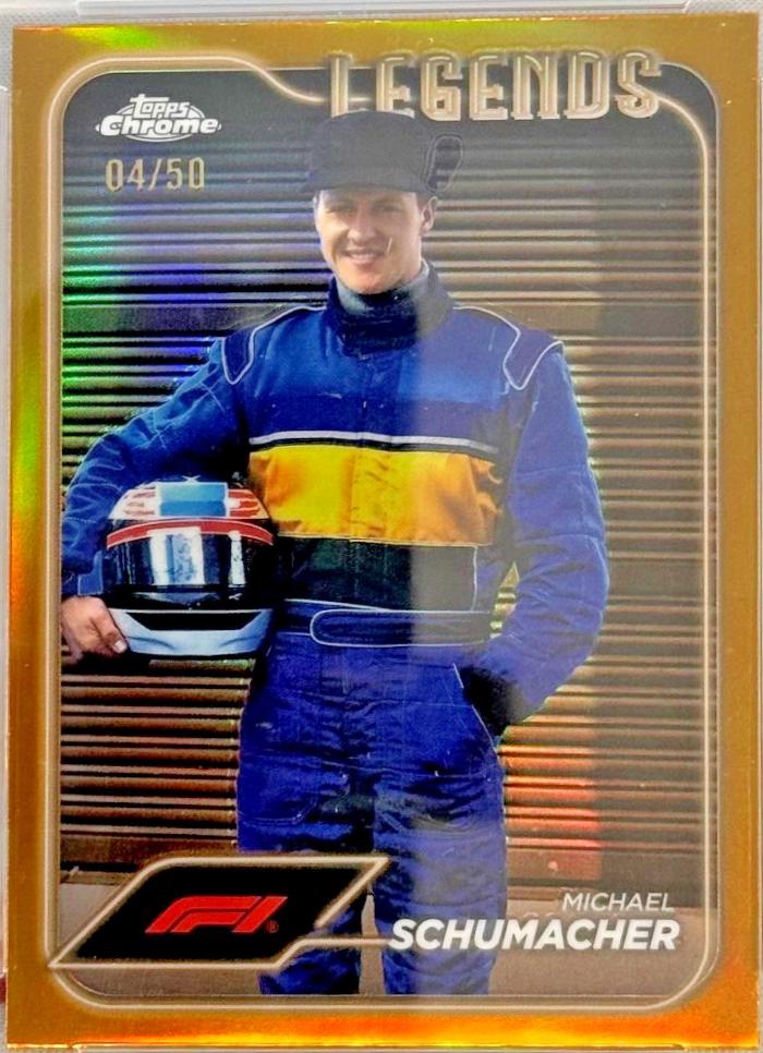 Michael Schumacher [Gold Refractor] #187