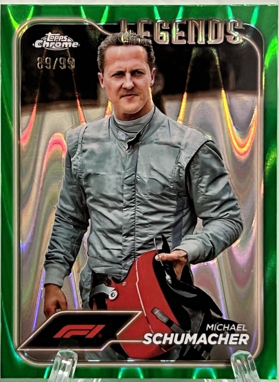 Michael Schumacher [Green RayWave Refractor] #197