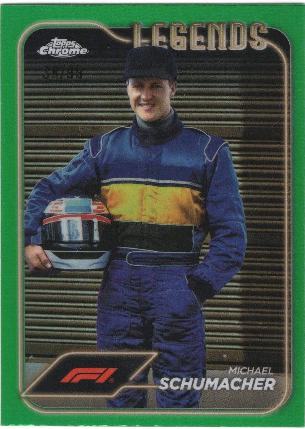 Michael Schumacher [Green Refractor] #187