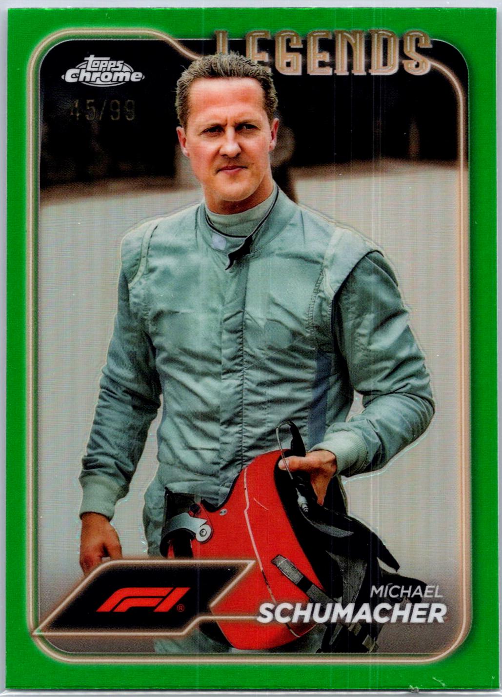 Michael Schumacher [Green Refractor] #197