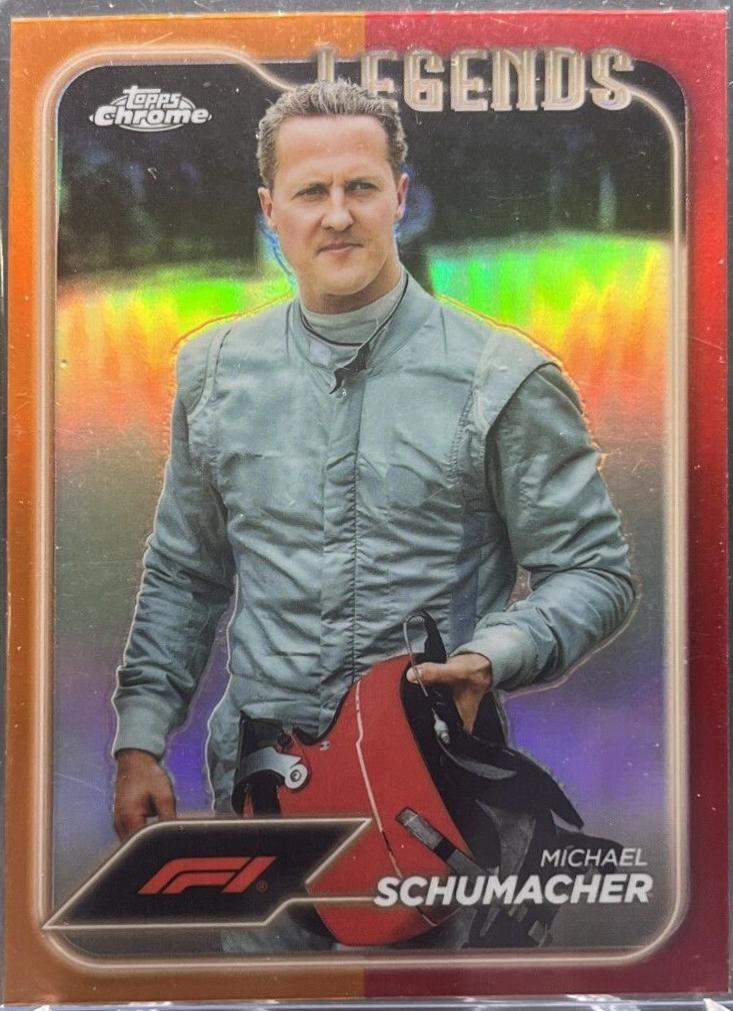 Michael Schumacher [Orange Red Refractor] #197