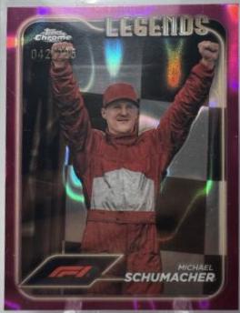 Michael Schumacher [Pink RayWave Refractor] #187