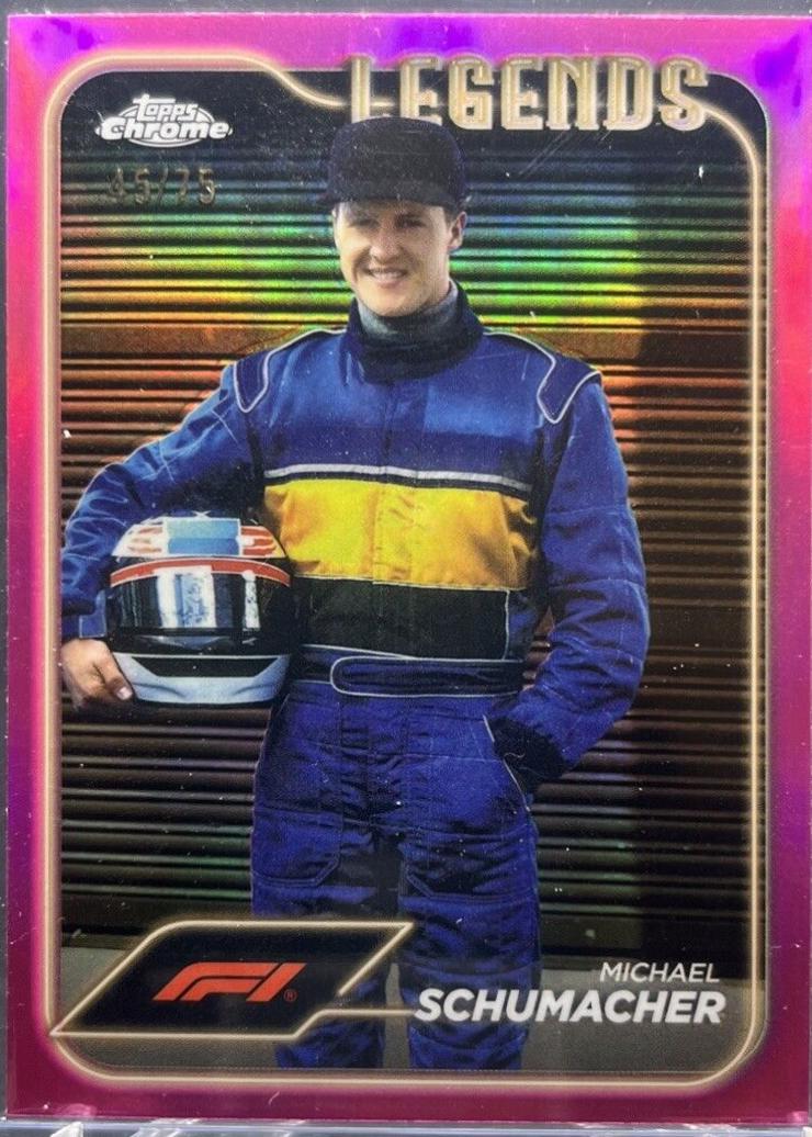Michael Schumacher [Pink Refractor] #187