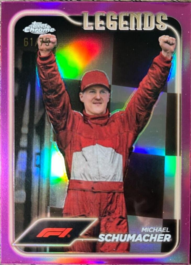 Michael Schumacher [Pink Refractor] #192