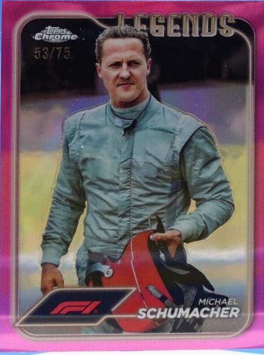 Michael Schumacher [Pink Refractor] #197